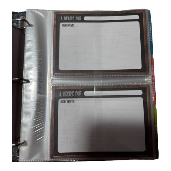 Deluxe Recipe Binder (NWT) - Picture 5 of 6